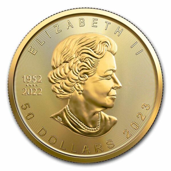 50 Dollars Canada Maple Leaf 1 oz Gold - Image 2