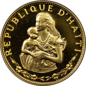 500 Gourdes Haiti Woman and Child PF68