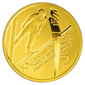 200 Zlotych Poland Winter Olympics Turin PF69