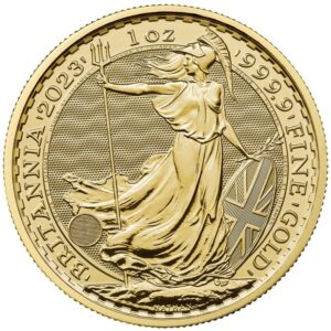 100 Ponds United Kingdom Britannia 1 oz Gold
