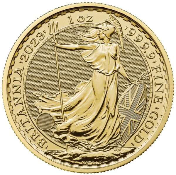 100 Ponds United Kingdom Britannia 1 oz Gold
