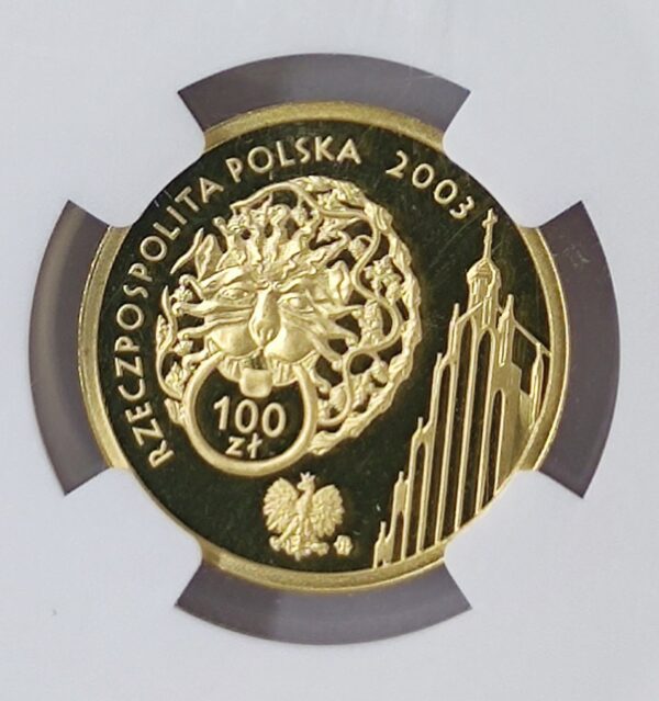 100 Zlotych Poland Poznan Anniversary PF64 - Image 3