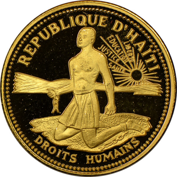 250 Gourdes Haiti Human Rights PF69