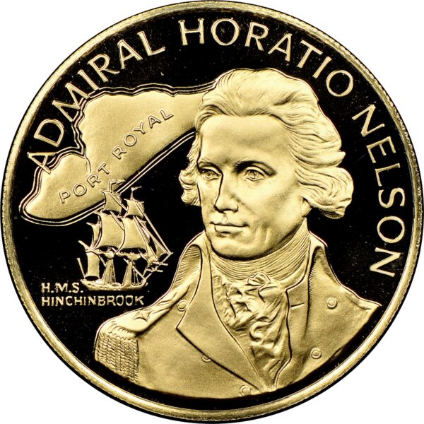 100 Dollars Jamaica Admiral Horatio Nelson PF69