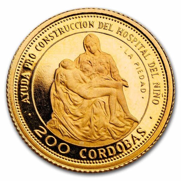 200 Córdobas Nicaragua La Pieta MS67