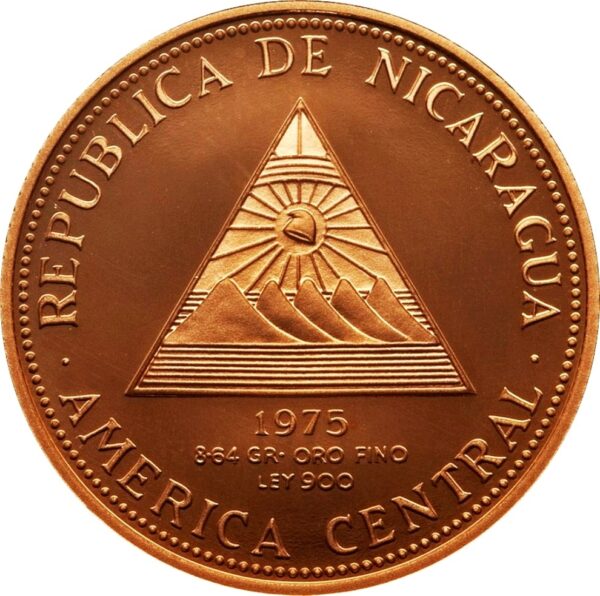 1 000 Córdobas Nicaragua USA Bicentennial MS68