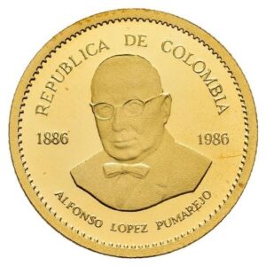 20 000 Pesos Colombia Alfonso Lopez-Pumarejo PF68