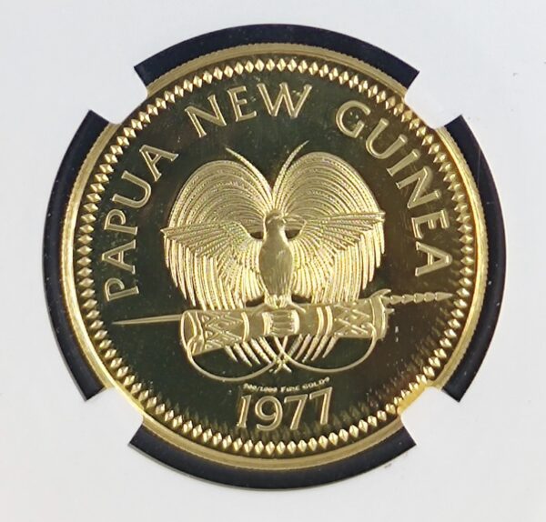 100 Kina Papua New Guinea Blyth's Hornbill PF69 - Image 3