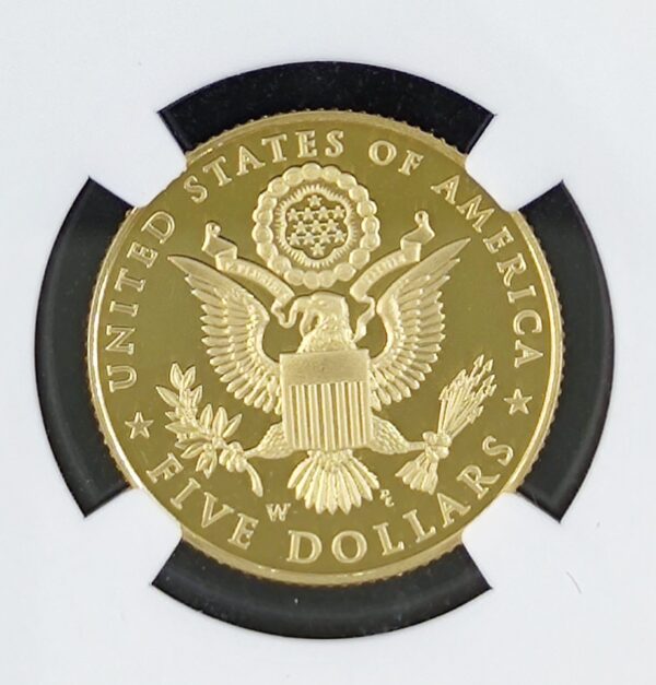 5 Dollars USA Bald Eagle PF69 - Image 3