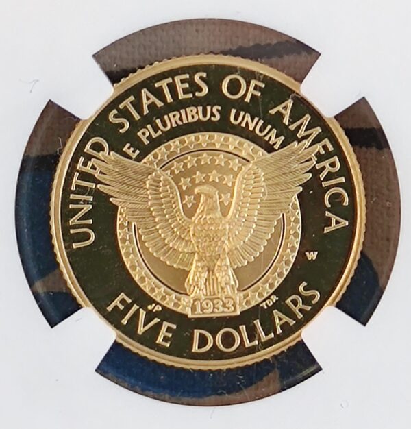 5 Dollars USA Franklin Delano Roosevelt PF69 - Image 3