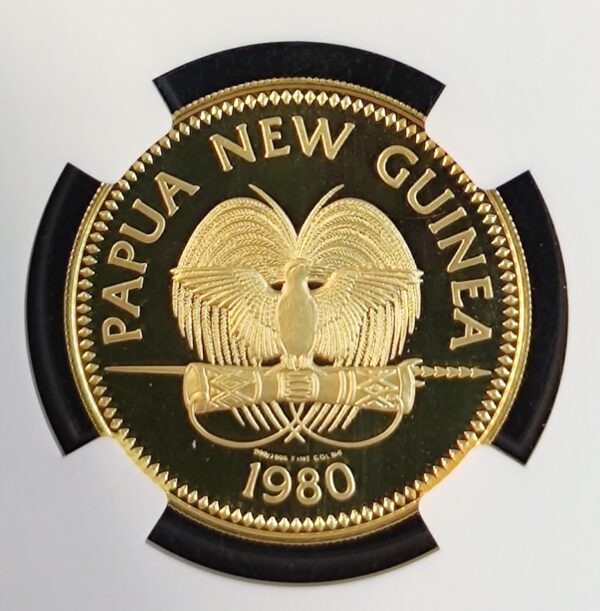 100 Kina Papua New Guinea Independence Anniversary PF69 - Image 3