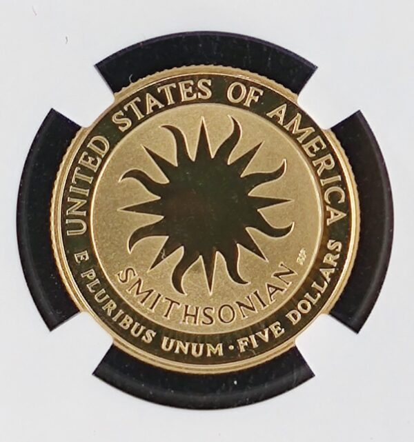5 Dollars USA Smithsonian Institution PF69 - Image 3