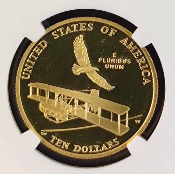 10 Dollars USA First Flight PF69 - Image 3