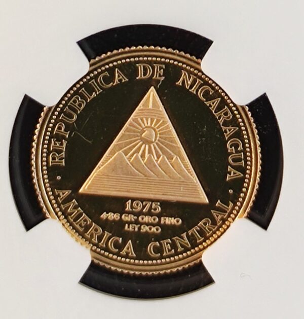 500 Cordobas Nicaragua Earthquake Relief PF65 - Image 3