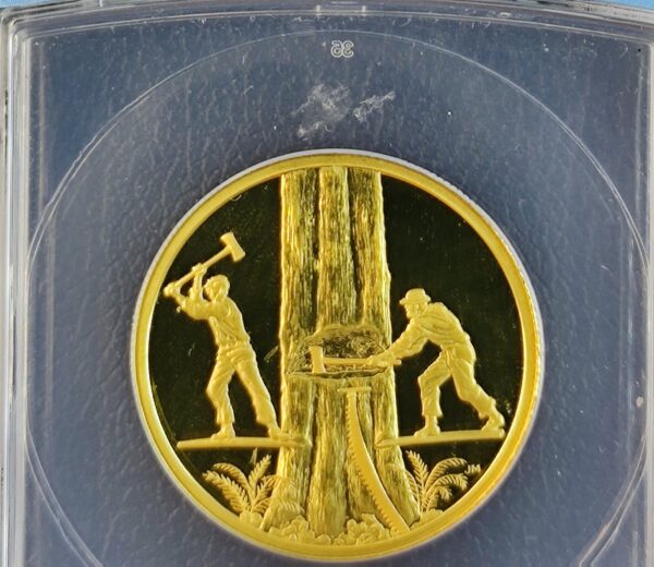 200 Dollars Canada Timber Trade PF69 - Image 3