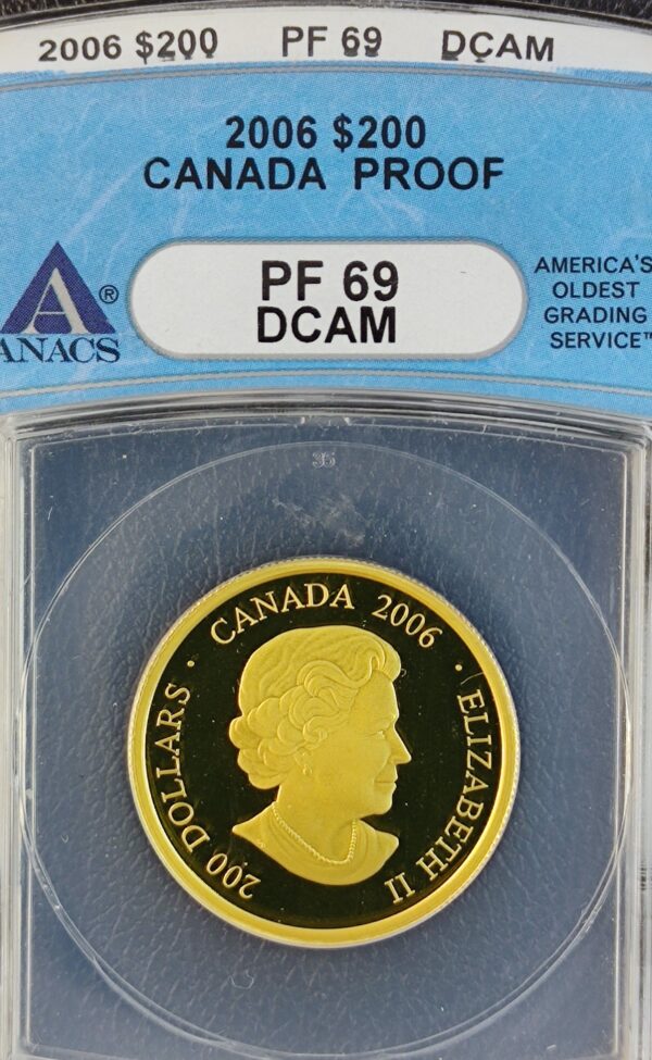 200 Dollars Canada Timber Trade PF69 - Image 2