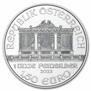 1.5 Euro Austria Philharmonic 1 oz Silver