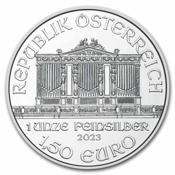 1.5 Euro Austria Philharmonic 1 oz Silver