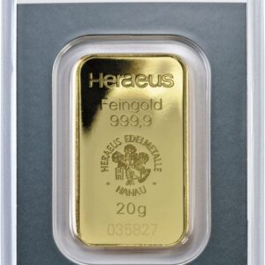 20 Gram Heraeus Gold Bar