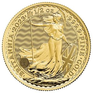 50 Ponds United Kingdom Britannia 1/2 oz Gold