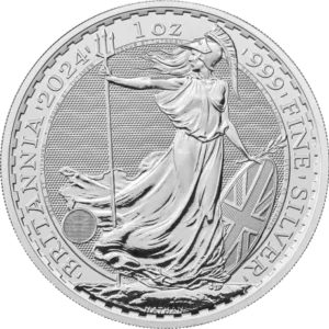 2 Pounds United Kingdom Britannia 1 oz Silver
