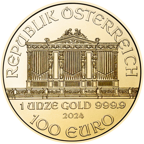 100 euro Austrian Gold Philharmonic 10 pcs - Image 5